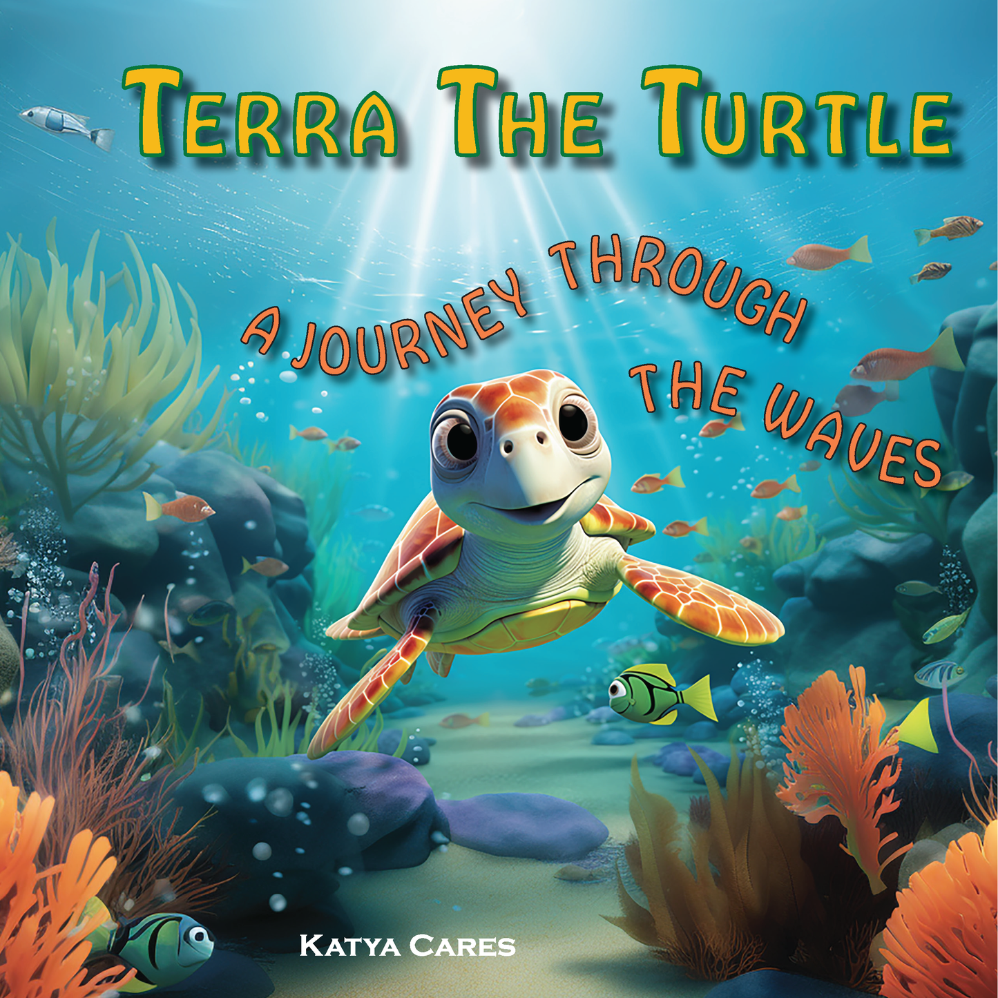 Terra The Turtle: A Journey Through The Waves! E-book